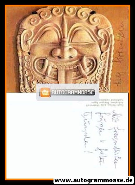 Autogramm Literatur | Lily HOHENSTEIN | 1970er (Kunstkarte)
