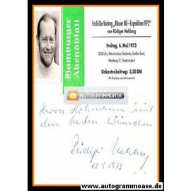 Autograph Extremsport | Rüdiger NEHBERG | 1973 (Ticket)