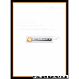 Autogramm Literatur | Wolfgang PETZET | 1970er Foto (Portrait SW + Brief)