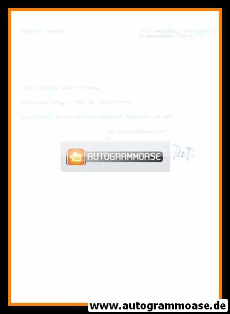 Autogramm Literatur | Wolfgang PETZET | 1970er Foto (Portrait SW + Brief)
