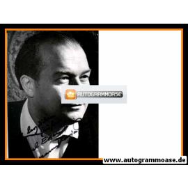 Autogramm Literatur | Hanns Maria BRAUN | 1970er Foto (Portrait SW)