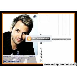 Autogramm TV | ARD | Dennis WILMS | 2000er "W Wie Wissen"