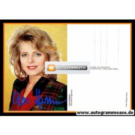 Autogramm TV | ARD | Eva HERMAN | 1990er "Tagesschau" (Potrait Color Rüdel) Pantel