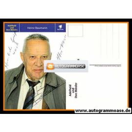 Autogramm TV | ARD | Heinz BAUMANN | 2000er "Adelheid Und Ihre Mörder"
