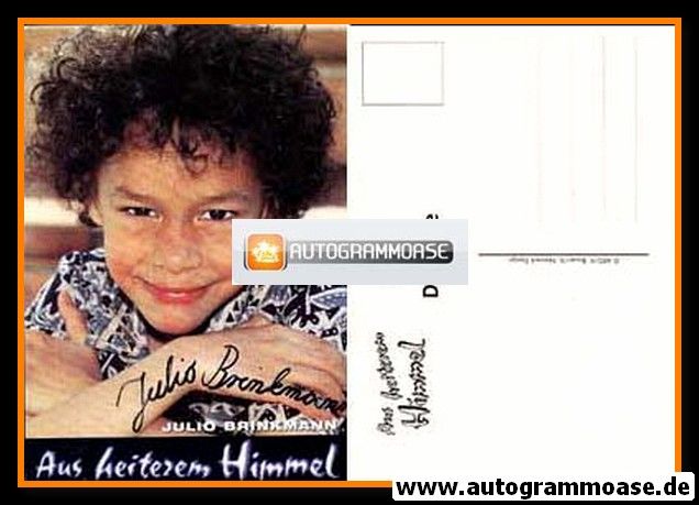 Autogramm TV | ARD | Julio BRINKMANN | 1990er "Aus Heiterem Himmel"