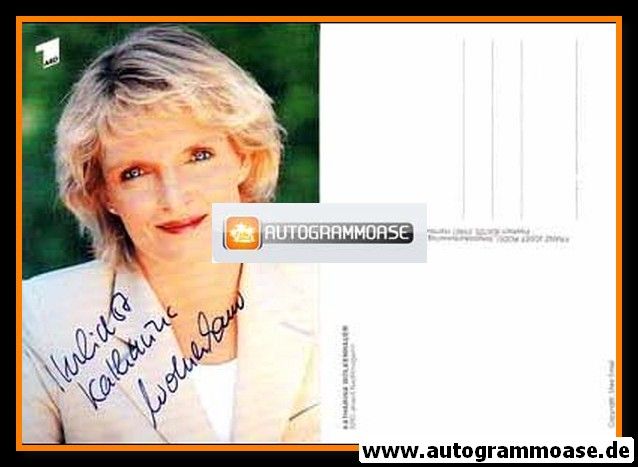 Autogramm TV | ARD | Katharina WOLKENHAUER | 1990er "ARD-Aktuell" (Rüdel Ernst)