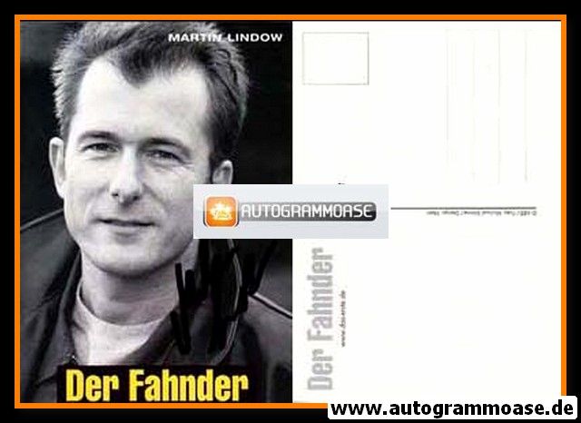 Autogramm TV | ARD | Martin LINDOW | 2000er "Der Fahnder"