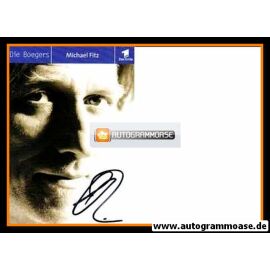 Autogramm TV | ARD | Michael FITZ | 2000er "Die Boegers" (Portrait Color)