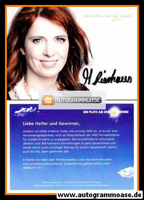 Autogramm TV | ARD | Monica LIERHAUS | 2000er "Ein Platz An Der Sonne" 1