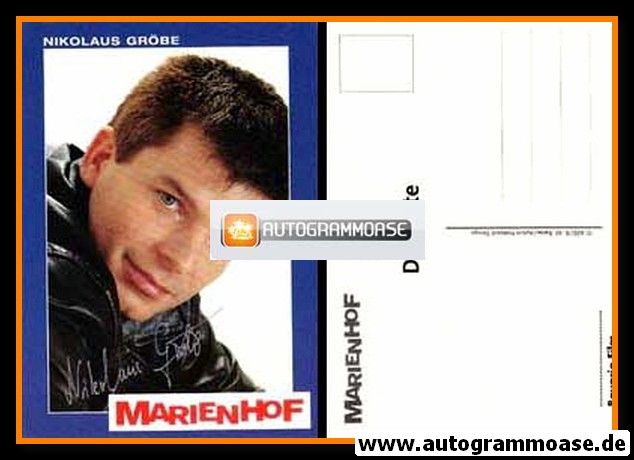 Autogramm TV | ARD | Nikolaus GRÖBE | 1990er "Marienhof"