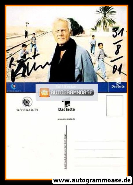 Autogramm TV | ARD | Rolf BECKER | 2000er "Offroad.TV"