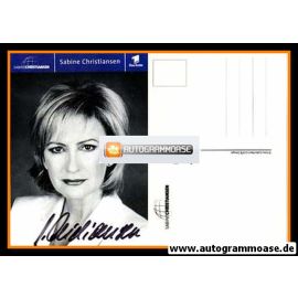 Autogramm TV | ARD | Sabine CHRISTIANSEN | 2000er "Sabine Christiansen" (Gabo)