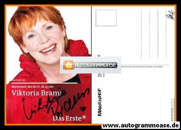 Autogramm TV | ARD | Viktoria BRAMS | 2000er "Marienhof" (Wilschewski)