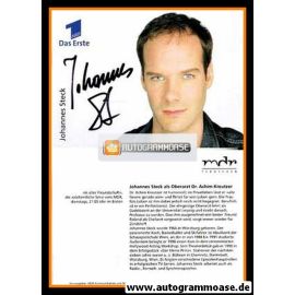 Autogramm TV | ARD | Johannes STECK | 2000er "In Aller Freundschaft" 1