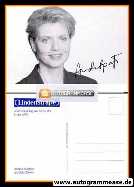 Autogramm TV | ARD | Andrea SPATZEK | 1990er "Lindenstrasse" (Kost)