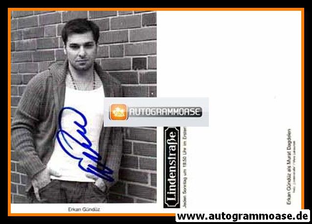Autogramm TV | ARD | Erkan GÜNDÜZ | 1990er "Lindenstrasse" (Lukaschek)