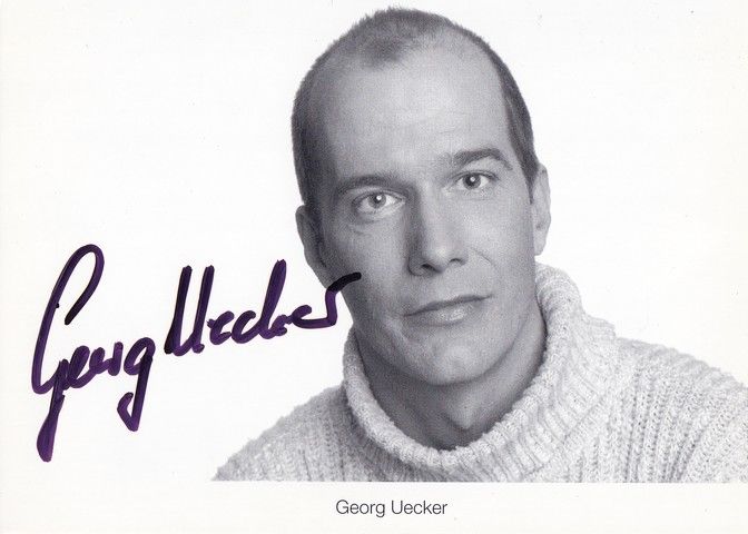 Autogramm TV | ARD | Georg UECKER | 1990er "Lindenstrasse" (Krüger)