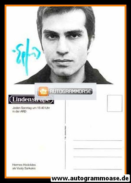 Autogramm TV | ARD | Hermes HODOLIDES | 1990er "Lindenstrasse" (Weber)