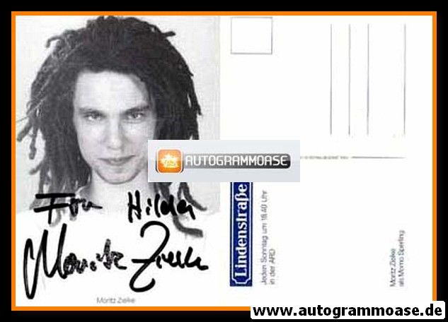 Autogramm TV | ARD | Moritz ZIELKE | 1990er "Lindenstrasse" (Kost)