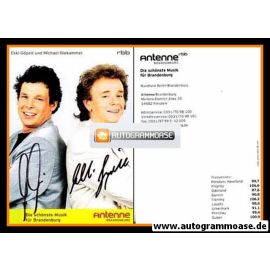 Autogramme Radio | RBB | Ekki GÖPELT + Michael NIEKAMMER | 2000er (Portrait Color) 1