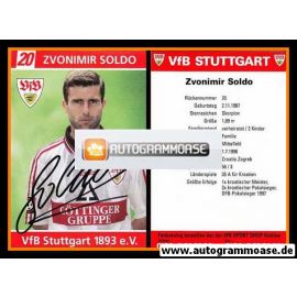 Autogramm Fussball | VfB Stuttgart | 1998 | Zvonimir SOLDO