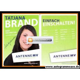 Autogramm Radio | Antenne MV | Tatjana BRAND | 2000er (Portrait Color) 1