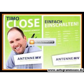 Autogramm Radio | Antenne MV | Timo CLOSE | 2000er (Portrait Color) 