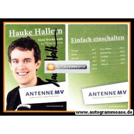 Autogramm Radio | Antenne MV | Hauke HALLERN | 2000er (Portrait Color) 2
