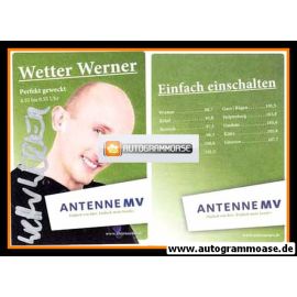 Autogramm Radio | Antenne MV | WETTER WERNER | 2000er (Portrait Color) 2