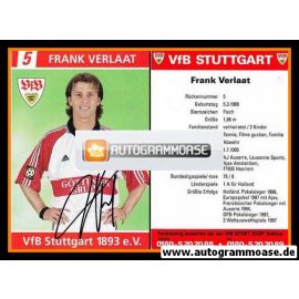 Autogramm Fussball | VfB Stuttgart | 1998 | Frank VERLAAT