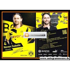 Autogramm Fussball | Borussia Dortmund | 2014 Druck | Neven SUBOTIC