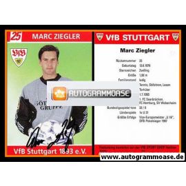Autogramm Fussball | VfB Stuttgart | 1998 | Marc ZIEGLER