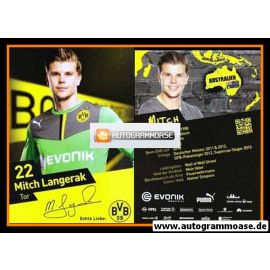 Autogramm Fussball | Borussia Dortmund | 2014 Druck | Mitch LANGERAK