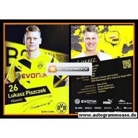 Autogramm Fussball | Borussia Dortmund | 2014 Druck | Lukasz PISZCZEK