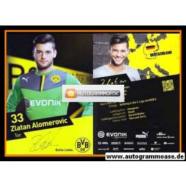 Autogramm Fussball | Borussia Dortmund | 2014 Druck | Zlatan ALOMEROVIC