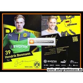 Autogramm Fussball | Borussia Dortmund | 2014 Druck | Hendrik BONMANN