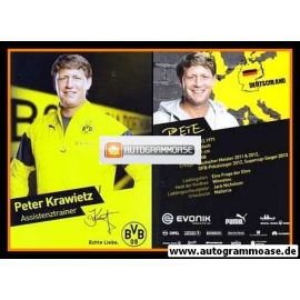 Autogramm Fussball | Borussia Dortmund | 2014 Druck | Peter KRAWIETZ