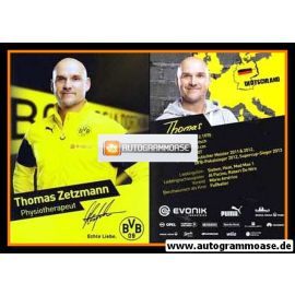 Autogramm Fussball | Borussia Dortmund | 2014 Druck | Thomas ZETZMANN 