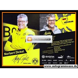 Autogramm Fussball | Borussia Dortmund | 2014 Druck | Norbert DICKEL