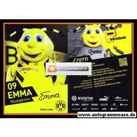 Autogramm Fussball | Borussia Dortmund | 2014 Druck | EMMA (Maskottchen)