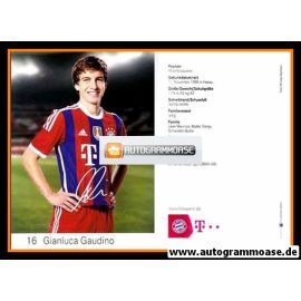 Autogramm Fussball | FC Bayern München | 2014 Druck | Gianluca GAUDINO