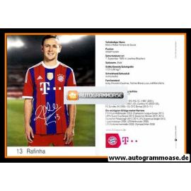 Autogramm Fussball | FC Bayern München | 2014 Druck | RAFINHA
