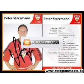 Autogramm Fussball | VfB Stuttgart | 1999 | Peter STARZMANN