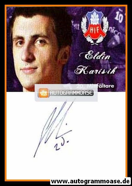 Autogramm Fussball | Helsingborgs IF | 2003 | Eldin KARISIK