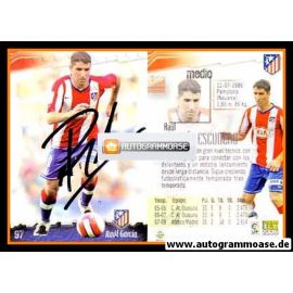 Autogramm Fussball | Atletico Madrid | 2008 Sabi | Raul GARCIA