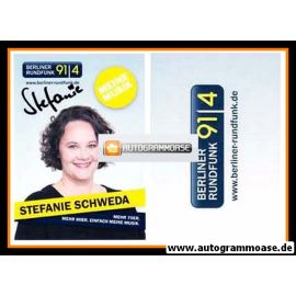 Autogramm Radio | Berliner Rundfunk 91.4 | Stefanie SCHWEDA | 2000er (Portrait Color)