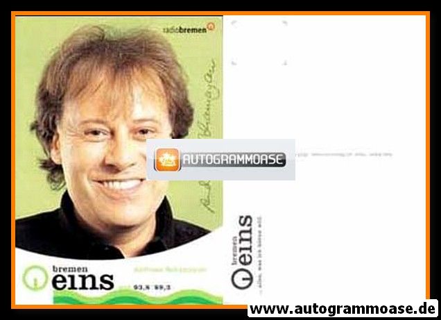 Autogramm Radio | Bremen Eins | Andreas SCHAMAYAN | 2000er (Portrait Color)