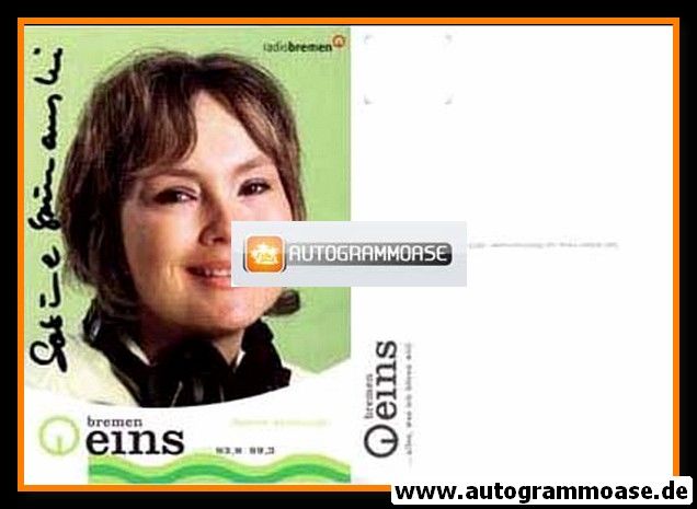 Autogramm Radio | Bremen Eins | Sabine SZIMANSKI | 2000er (Portrait Color)