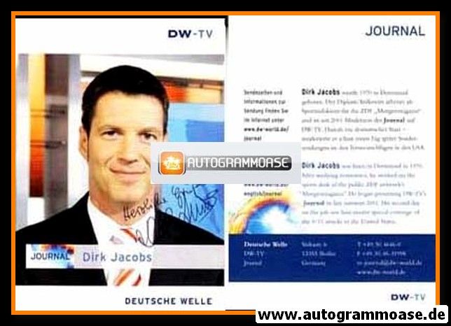 Autogramm TV | DW-TV | Dirk JACOBS | 2000er "Journal"