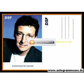 Autogramm TV | DSF | Konstantin SAUER | 1990er (Portrait Color)